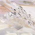 El peine elegante del pelo de la tiara del Rhinestone de la corona para la boda